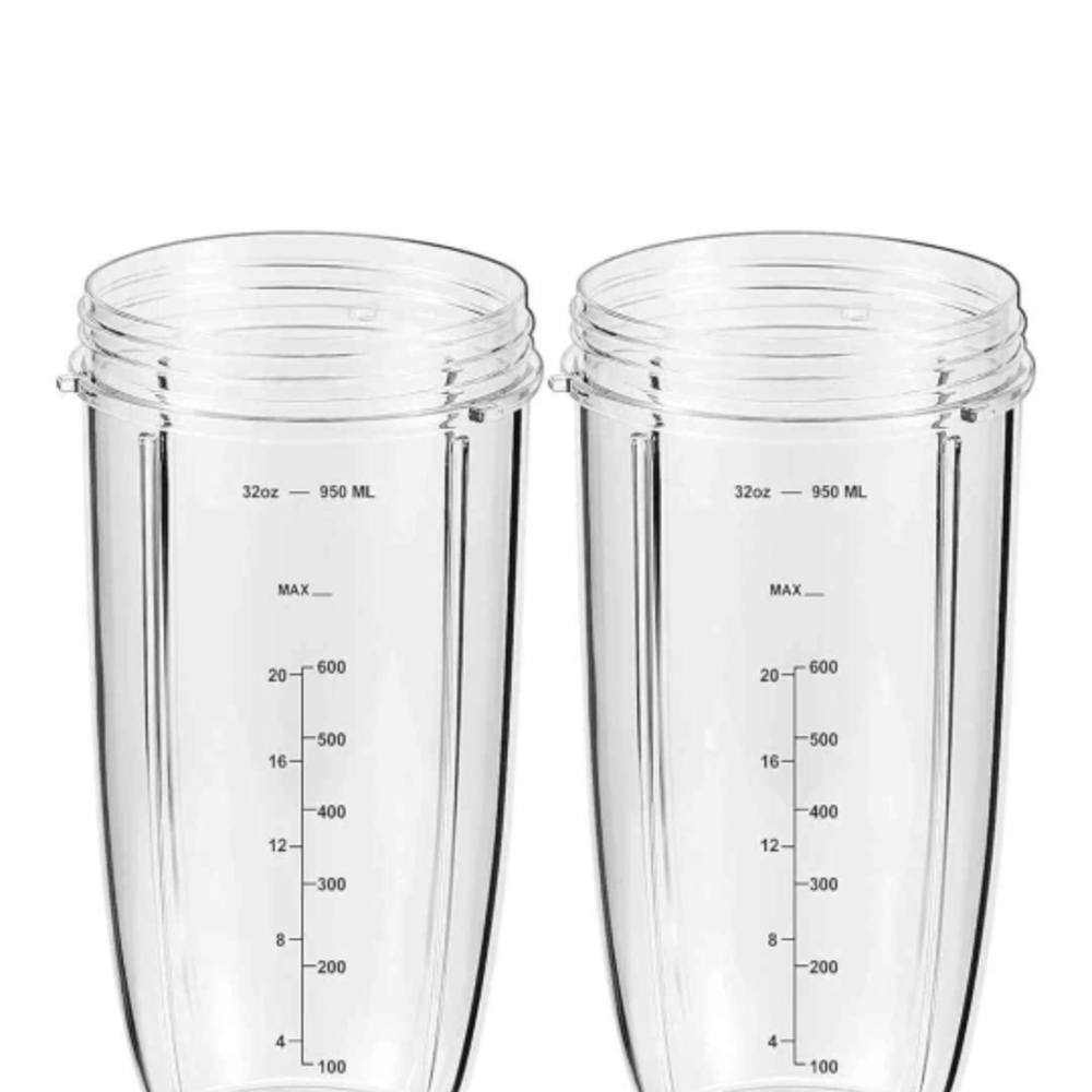 Transparent Party Blender Cups Set